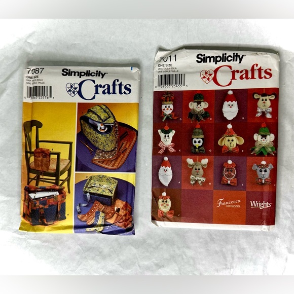 Simplicity Crafts Pattern Collection - Multicolor Designs - Picture 1 of 16